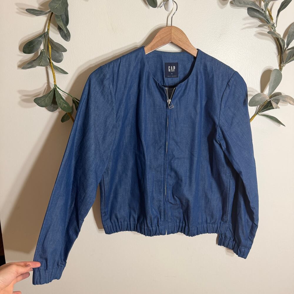 GAP Denim Bomber Jacket